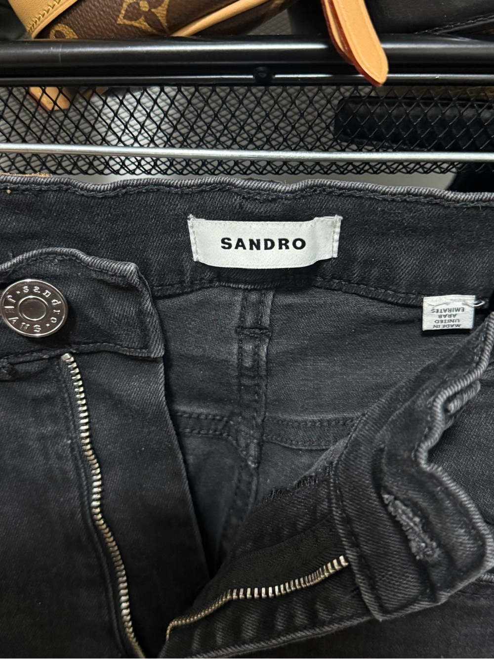 Sandro Black Women's Jeans